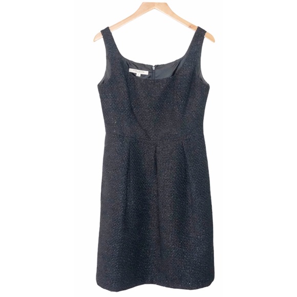 Evan Picone Black Sleeveless Cocktail Dress 10 - Picture 2 of 5